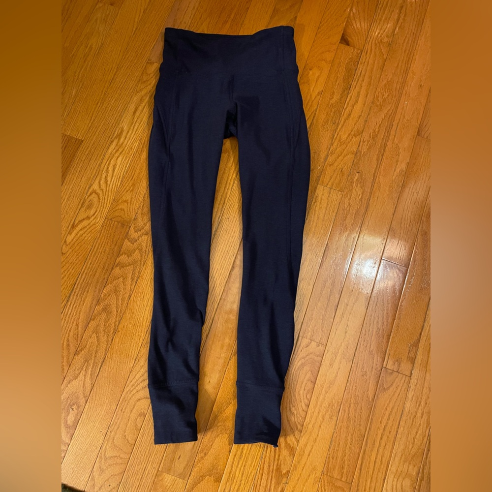 lululemon navy blue Leggings